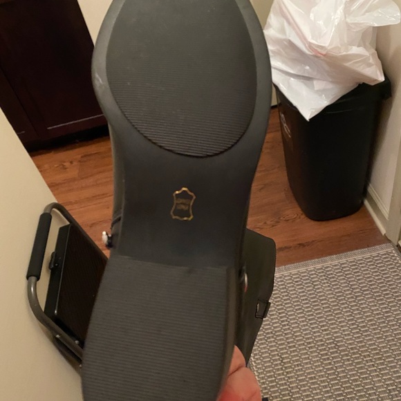 Liz Claiborne Black Leather Renea Riding Boots Size 7 - Picture 6 of 11